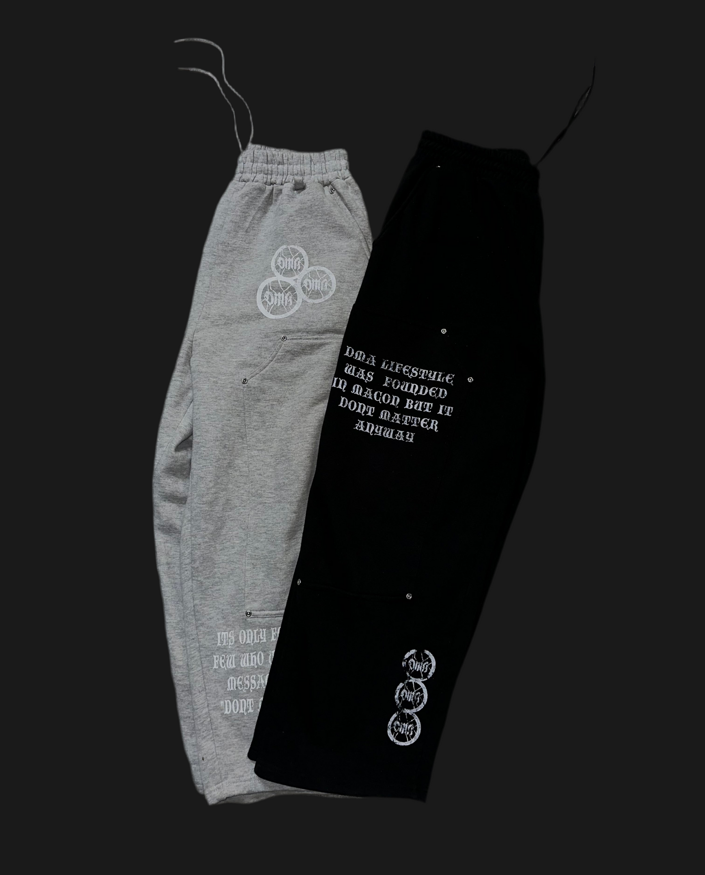 STUDDED FLARE SWEATS