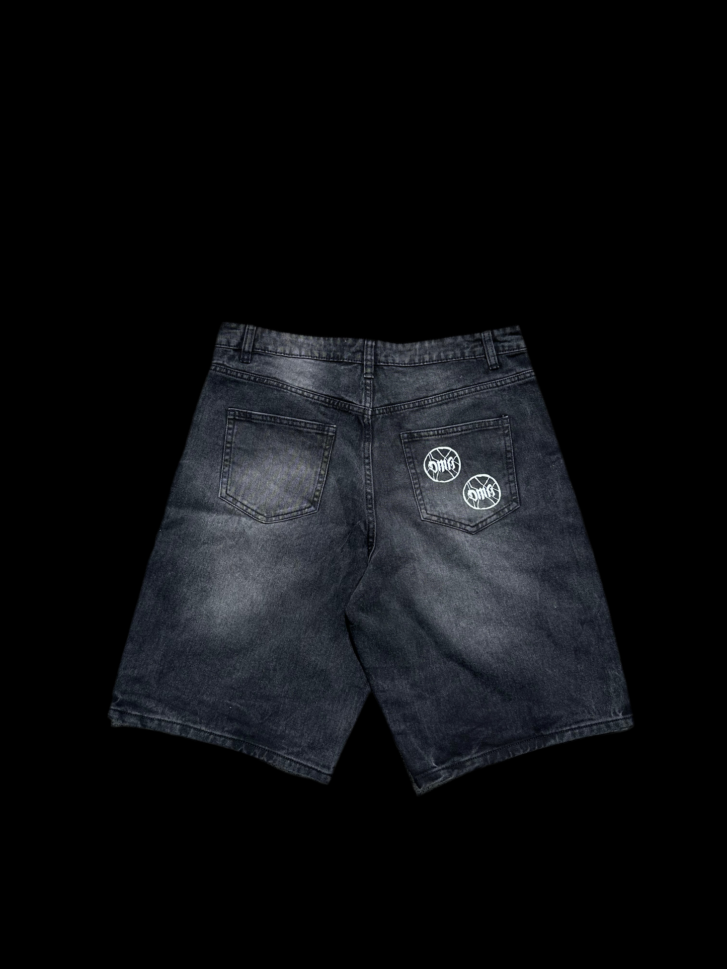 "GALAXY" RHINESTONE JORTS