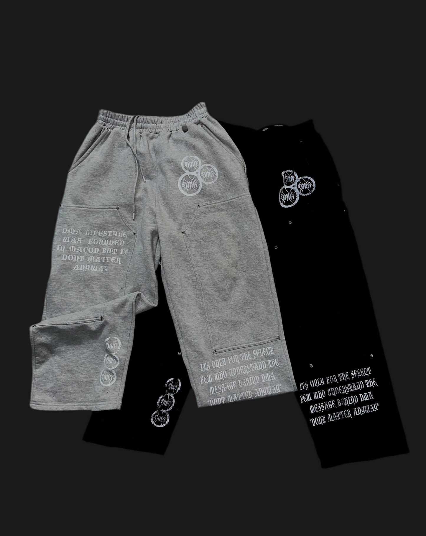 STUDDED FLARE SWEATS