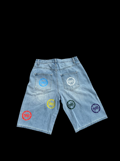 "SKITTLES" JORTS