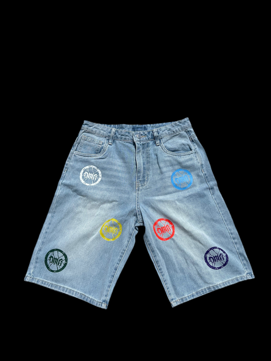 "SKITTLES" JORTS