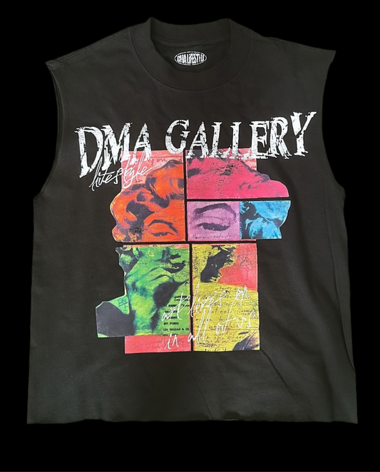 BRAZZIER BLACK GALLERY MUSCLE TEE