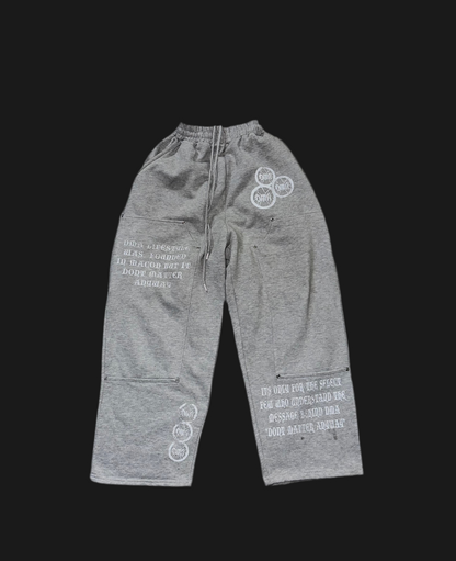 STUDDED FLARE SWEATS